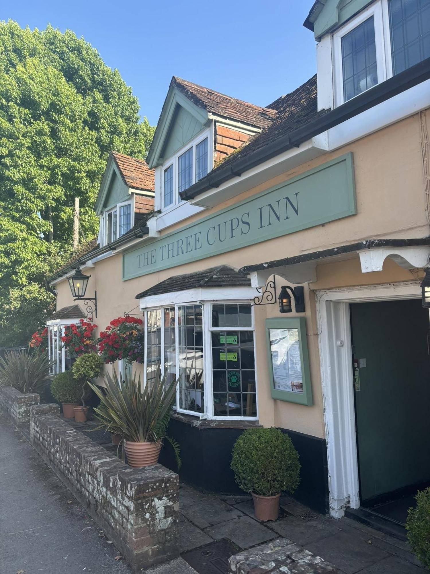 The Three Cups Inn Stockbridge  Exterior foto